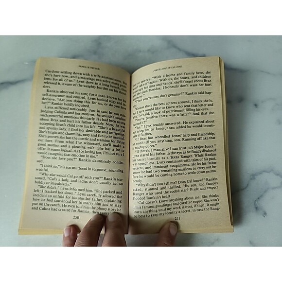 First Love Wild Love By Janelle Taylor Paperback - Picture 7 of 10